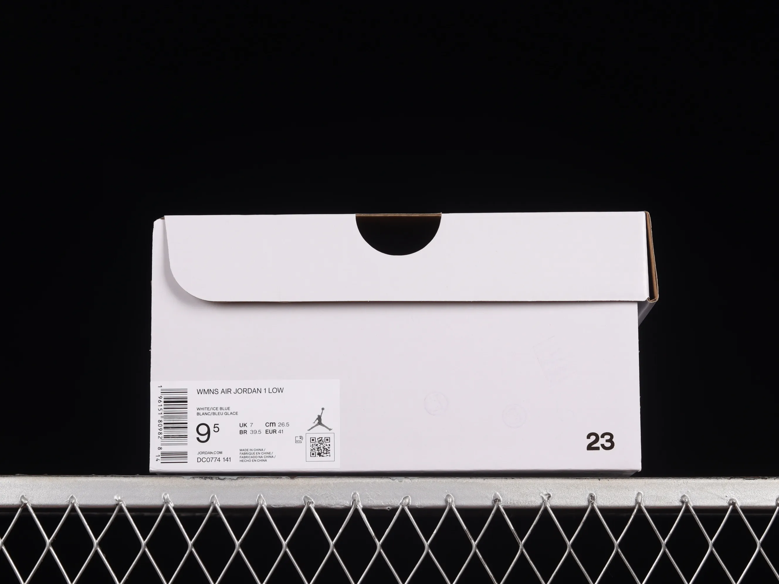 All categories Air Jordan Jordan series basketball shoes Air Jordan 1 Low G version pure original Air Jordan 1 Low "Aluminum" AJ1 Joe 1 new North Carolina blue DC0774-141